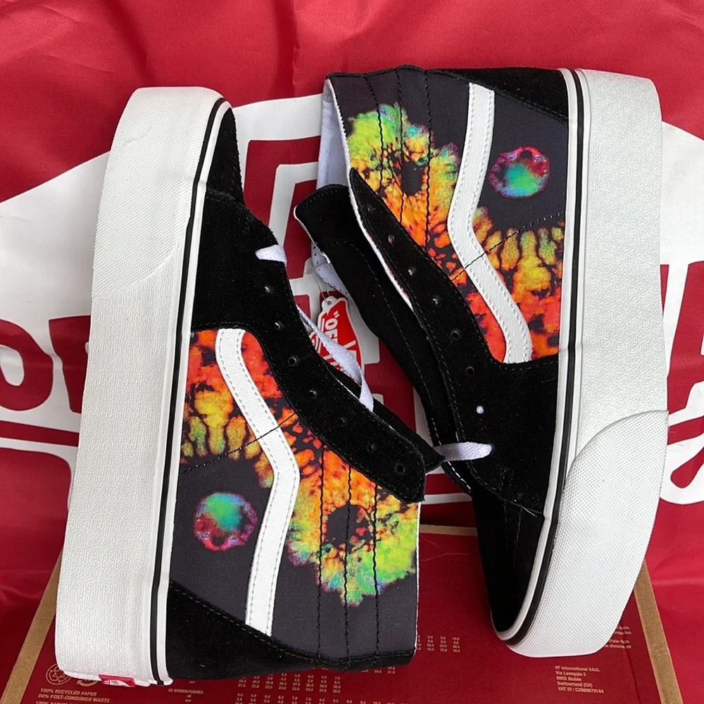 Vans Sk8-Hi Tapered Paradoxical Black/Multi VNOA5JMKBML WMNS Platforms - sneaker